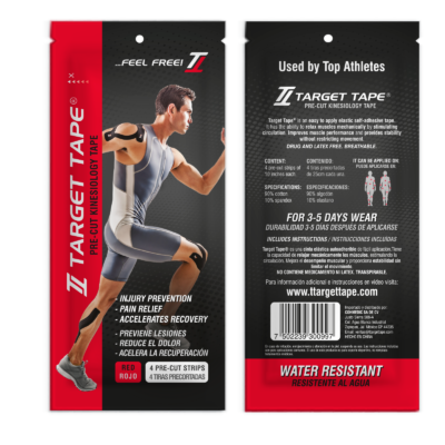Cinta kinesiologica kinesiotape, blister, cinta kinesiologica de bolsillo