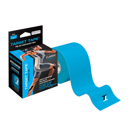 kinesio tape, cinta kinesiologica, target tape, prevención dolor